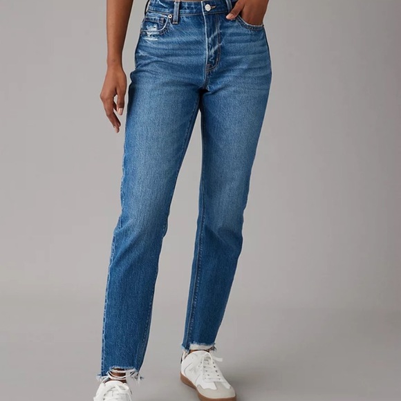 American Eagle Outfitters Denim - NEW AE Mom Jeans 4 Long